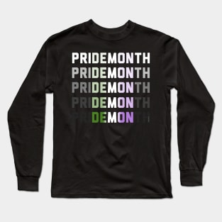 PriDEMONth Genderqueer Long Sleeve T-Shirt